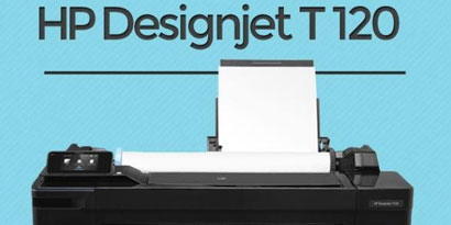 Imagem de: Review: plotter HP Designjet T120 ePrinter