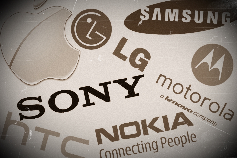 Imagem de: Veja como evoluiu o logotipo das principais fabricantes de smartphones