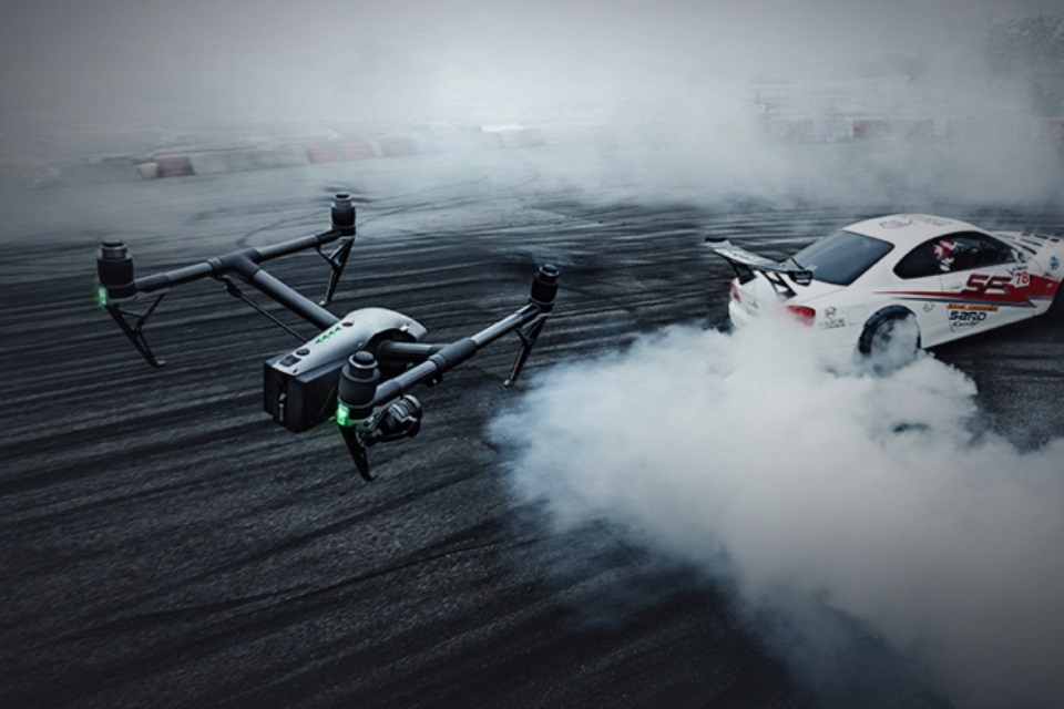 Imagem de: DJI anuncia drone Inspire 2 com duas câmeras e velocidade de quase 110 km/h