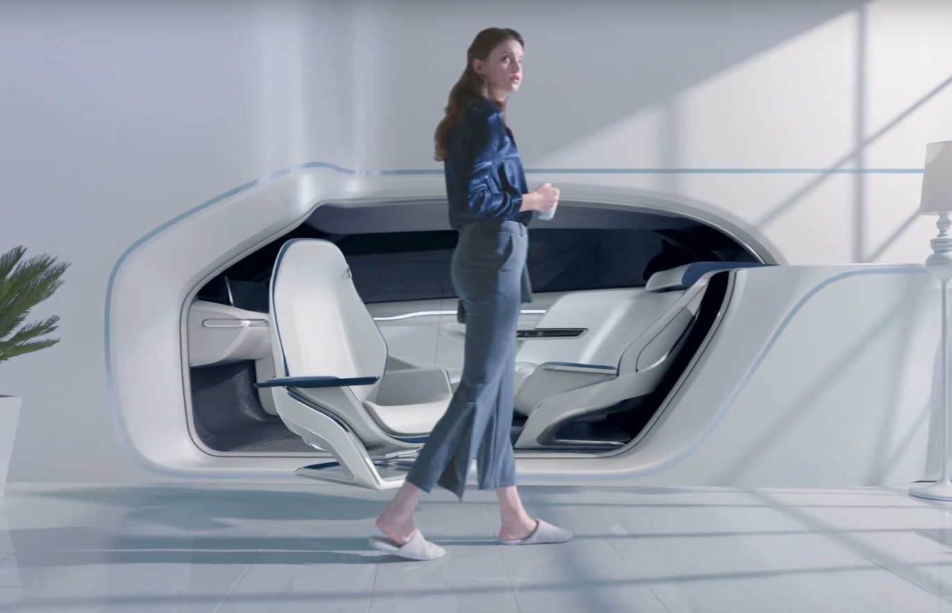 Imagem de: Para a Hyundai, o carro do futuro será parte da sua sala de estar