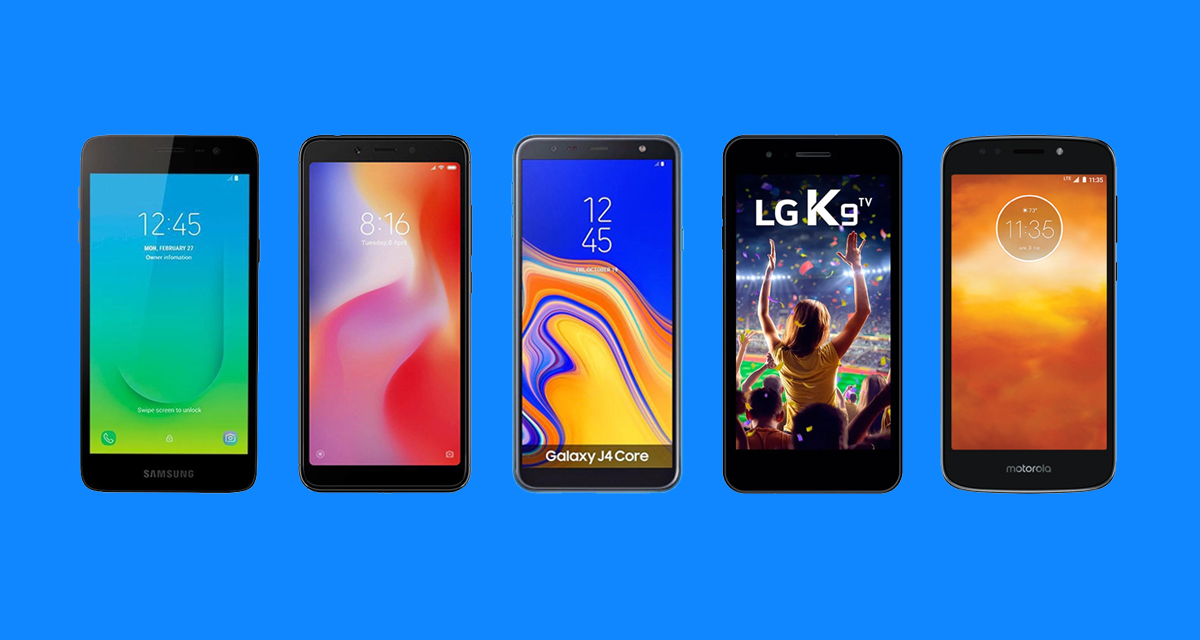 Imagem de: Os 5 melhores celulares para você comprar com até R$ 500