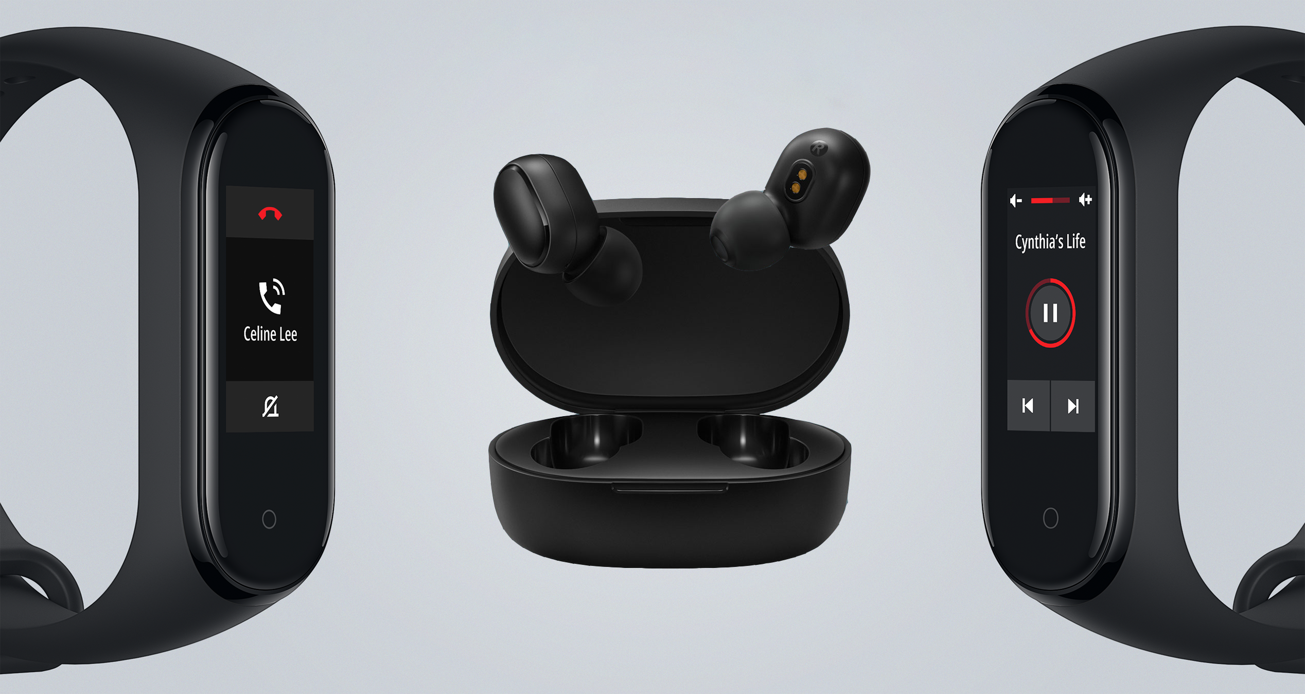 Imagem de: Oferta: Xiaomi Redmi AirDots + Mi Band 4 por R$ 263
