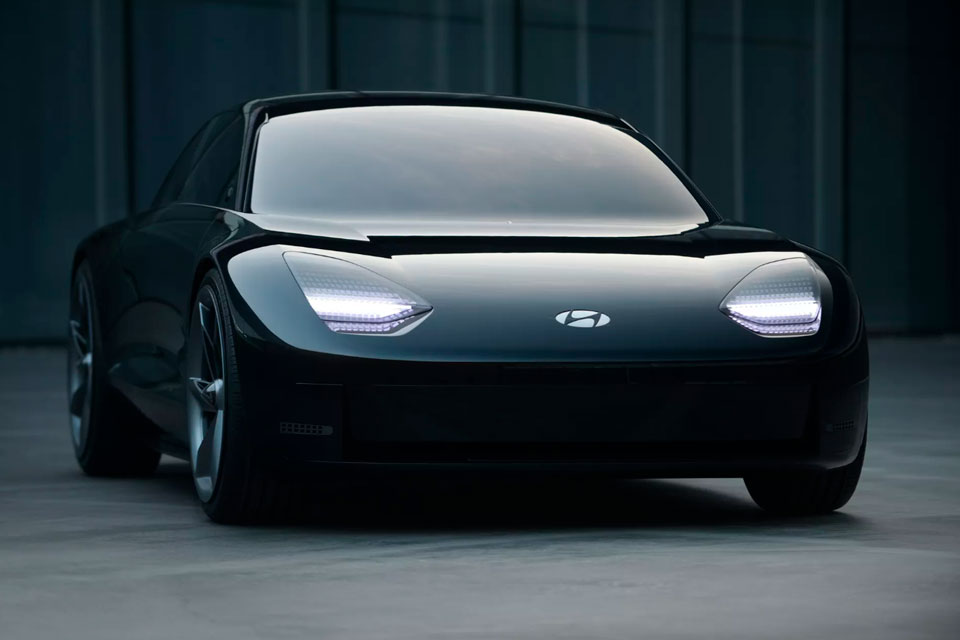 Imagem de: Hyundai Prophecy: carro elétrico troca volante por joysticks