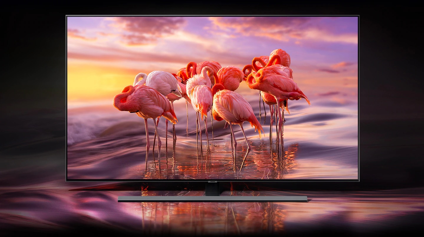 Imagem de: Oferta: Smart TV QLED 55' Samsung Q80 4K em promoção