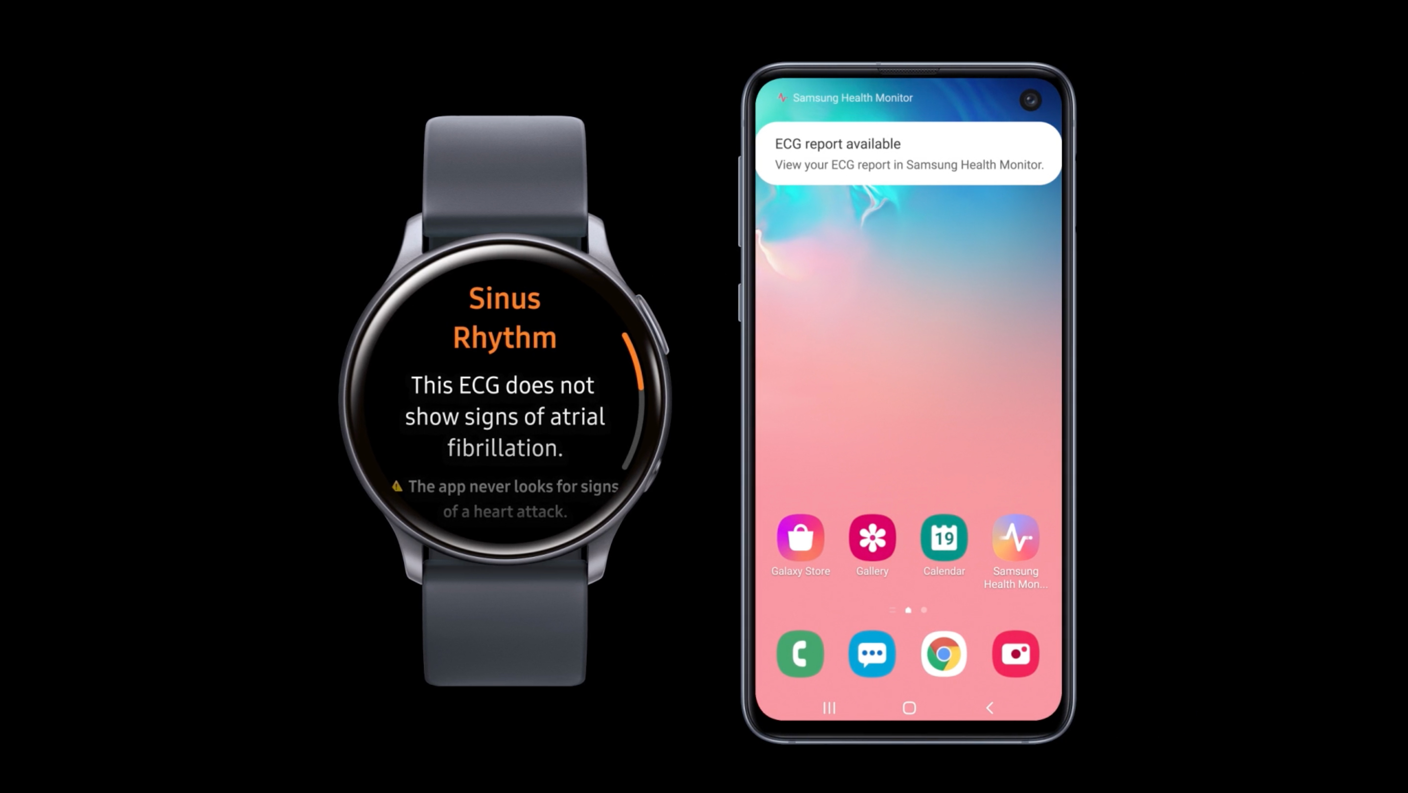Imagem de: Galaxy Watch Active2 ganha eletrocardiograma e novas funções