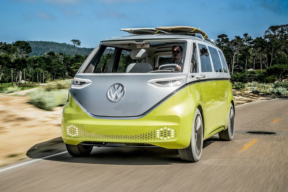 Imagem de: Kombi elétrica da Volkswagen poderá se chamar 'e-Samba'