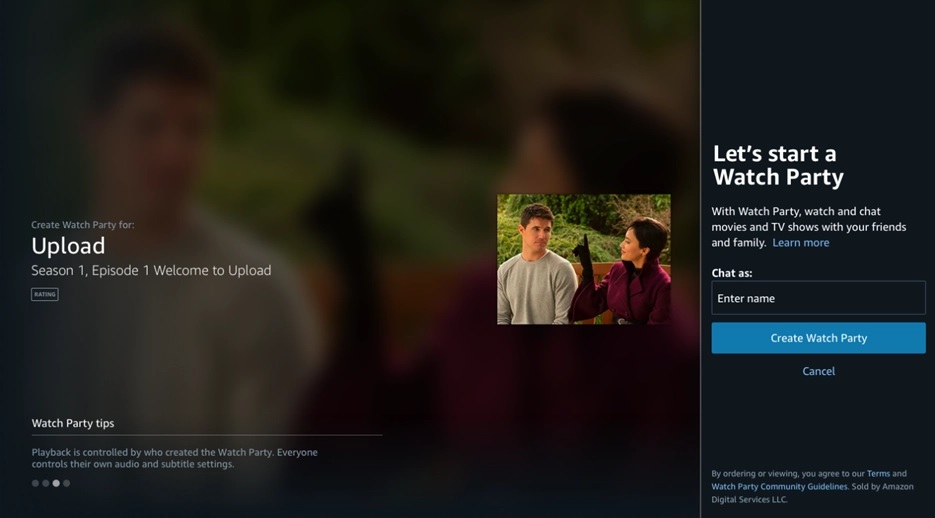 Imagem de: Amazon Prime Video ganha salas para 100 pessoas assistirem 'juntas'