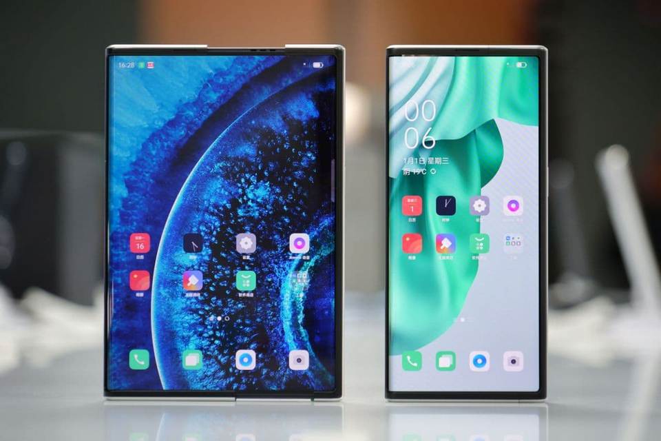Imagem de: Oppo mostra celular extensível, mas não dobrável