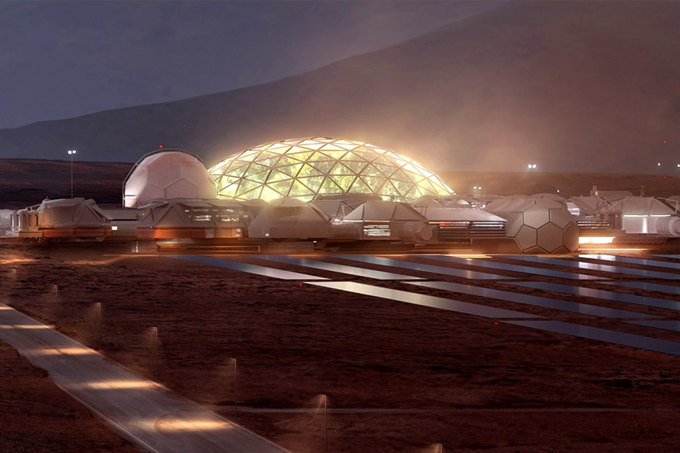 Imagem de: Elon Musk planeja criar uma colônia de humanos em Marte até 2050