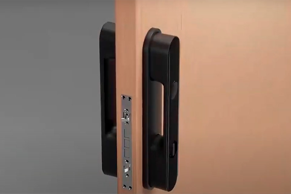 Imagem de: Xiaomi lança fechadura inteligente sem maçaneta e com biometria