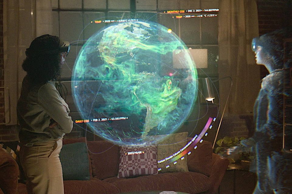 Imagem de: Microsoft Mesh promoverá reuniões com o uso da realidade mista