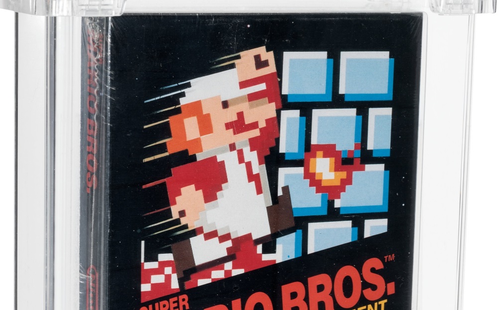 Imagem de: Cópia rara de Super Mario Bros. é vendida por US$ 660 mil em leilão