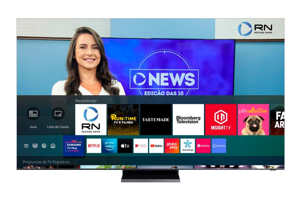 Imagem de: O que é Samsung TV Plus
