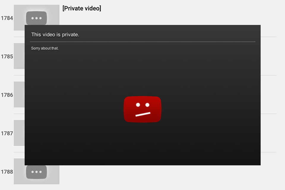 Imagem de: YouTube vai ocultar vídeos antigos que estão 'não listados'