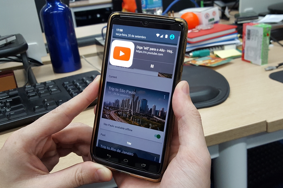 Imagem de É pra glorificar de pé! Chrome Beta para Android roda vídeos em background no tecmundo