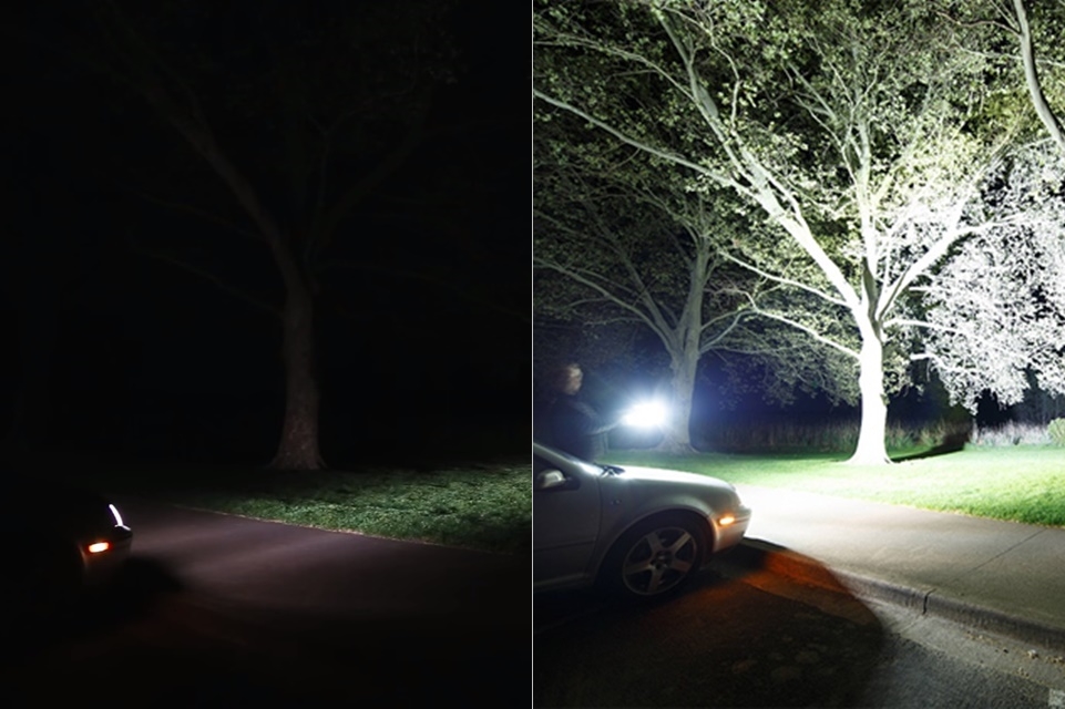Imagem de Conheça a lanterna resfriada a água bem mais forte que farol alto de carro no tecmundo