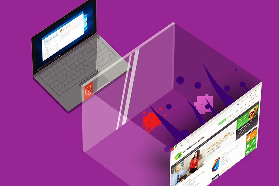 Imagem de Seguro: Microsoft Edge que rodar em máquina virtual para proteger o seu PC no tecmundo
