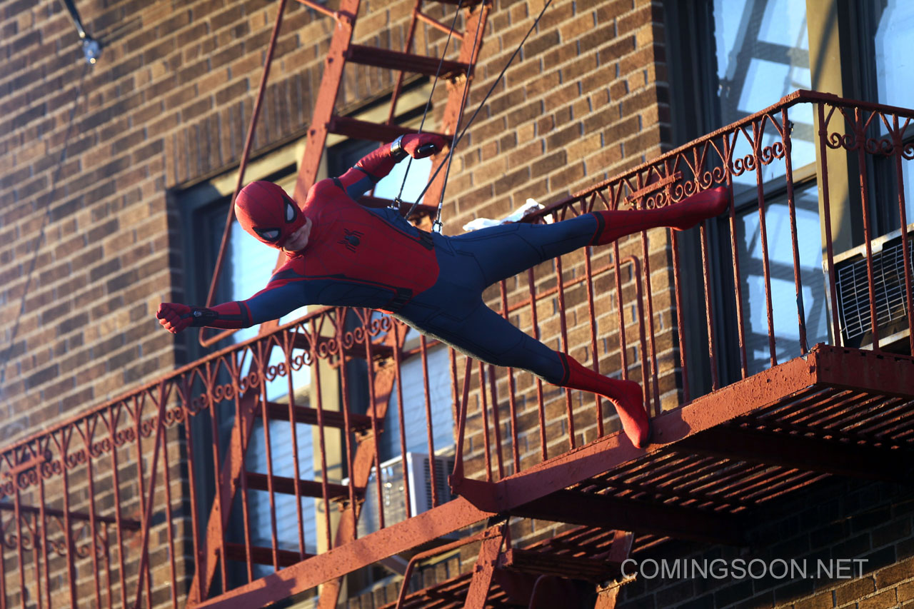 Imagem de Homem-Aranha: novas fotos dos bastidores trazem herói em uma cena clássica no tecmundo