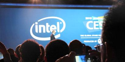 Imagem de Resumo: conferência com o presidente da Intel na CES 2012 no site TecMundo