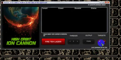 Imagem de HOIC: a nova superarma dos hackers para derrubar sites no site TecMundo
