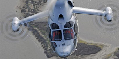 Imagem de Helicóptero bate recorde de velocidade e atinge 480 km/h no site TecMundo