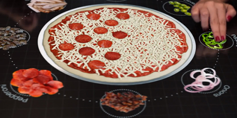 Imagem de Mesa interativa touch da Pizza Hut deixa você montar seu pedido no site TecMundo