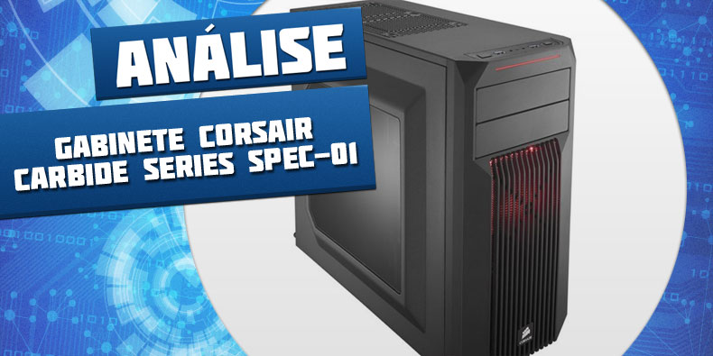 Imagem de Análise: Gabinete Corsair Carbide Series SPEC-01 no site TecMundo