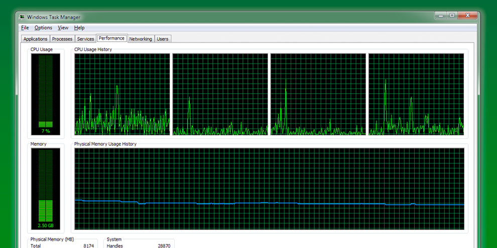 Imagem de Windows: aprenda a monitorar o desempenho de seu sistema no site TecMundo