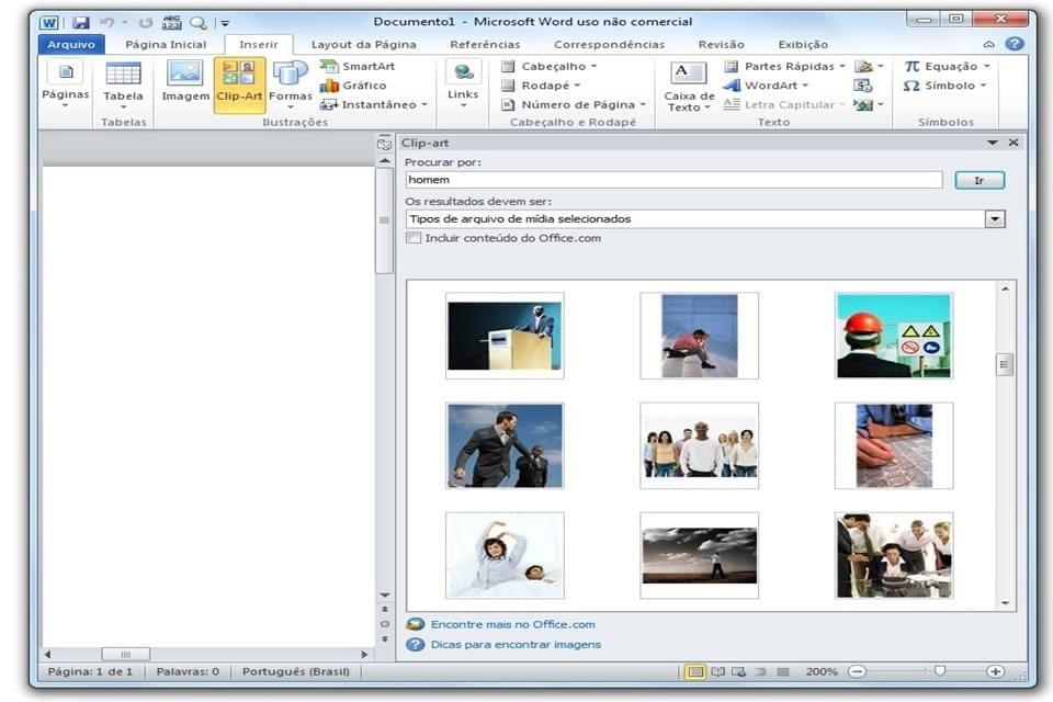 Imagem de Adeus, Clip Art: Office agora procura imagens direto do Bing no site TecMundo