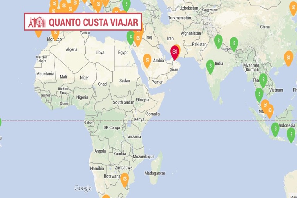 Imagem de Quanto Custa Viajar: site mostra quais os gastos para ir ao exterior no site TecMundo