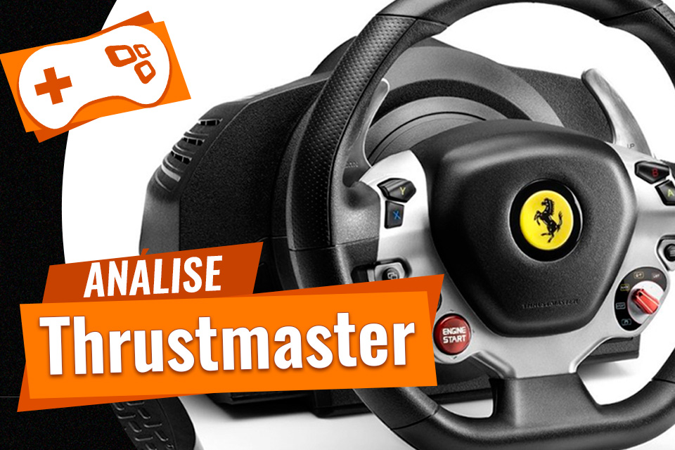 Imagem de Análise: volante Thrustmaster TX Racing Wheel Ferrari 458 Italia Edition no tecmundo