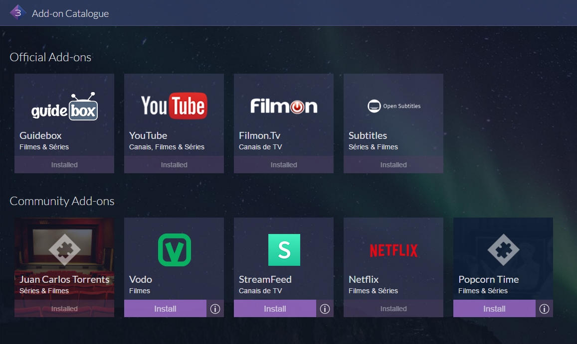 Stremio - Uma outra opção Open Source para Netflix.