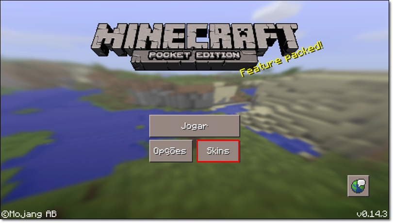 how to upload a custom skin to minecraft pocket edition
