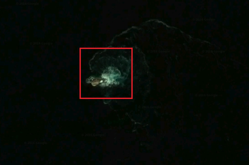 Imagem de Monstro marinho de 120 metros é visto na Antártida pelo Google Earth no tecmundo