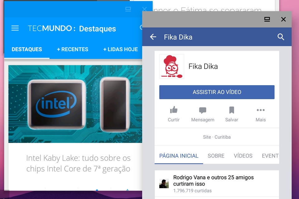 Imagem de Android 7.0 Nougat: como ativar as janelas flutuantes e usar múltiplos apps no tecmundo