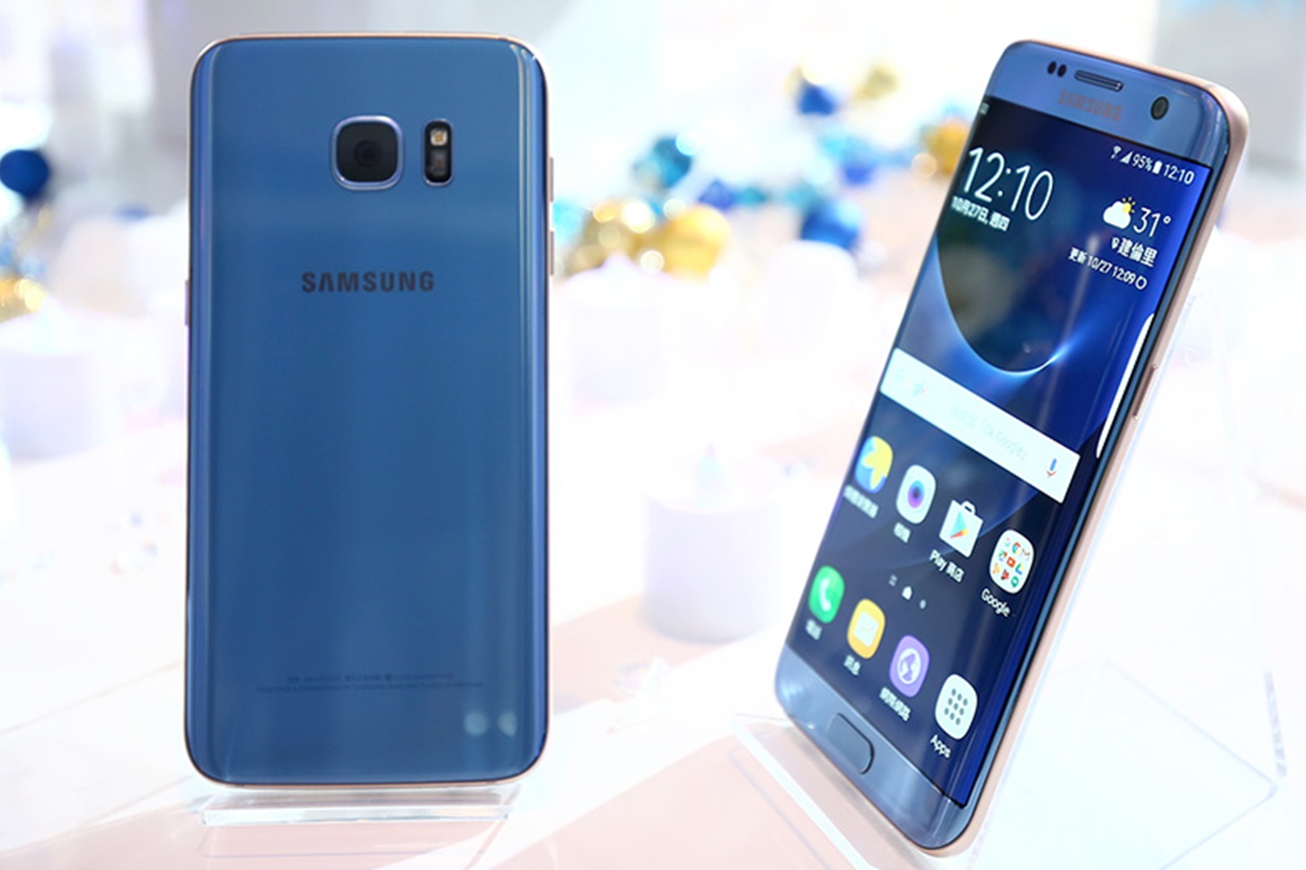 Imagem de Samsung lança oficialmente o Galaxy S7 Edge na cor "Blue Coral" no tecmundo