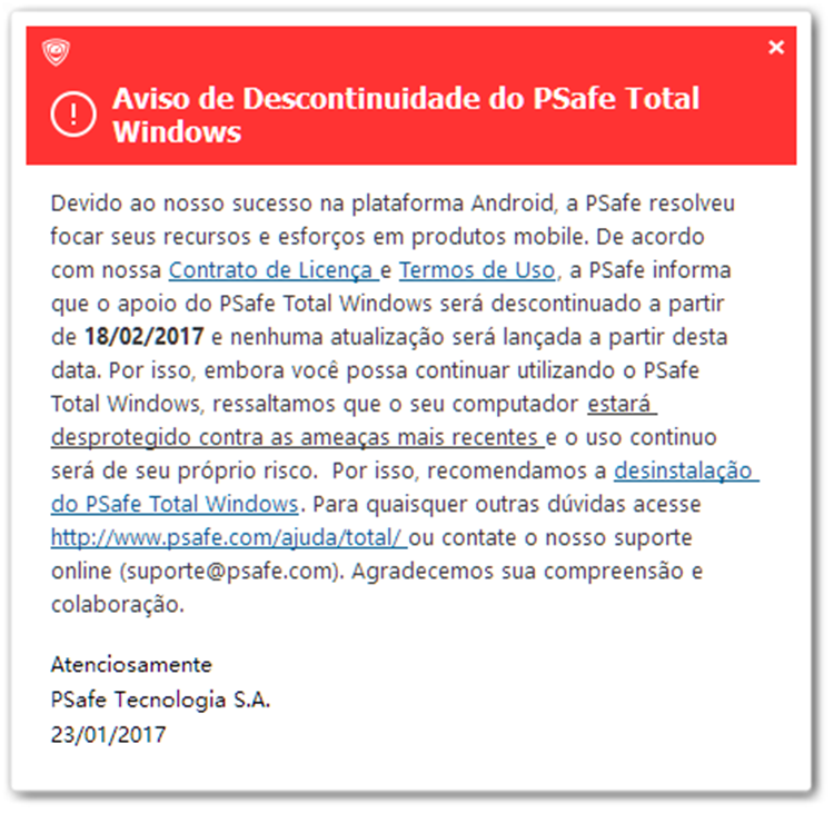 PSafe descontinua pacote de proteção para Windows e vai focar em Androidmas ele tinha um hardware bem menos interess 23160526185283