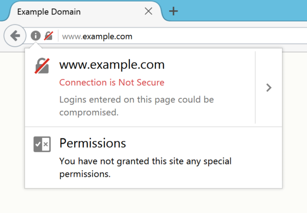 Chrome e Firefox agora alertam usuário que envia dados sensíveis sem HTTPS 26163348530179