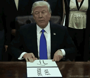Como fazer o seu próprio meme dos 'desenhos de Donald Trump' 03103758453072