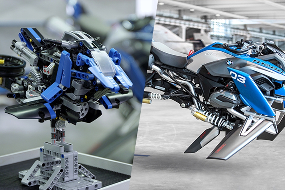 Imagem de Moto futurista de LEGO ganha versão em tamanho real feita pela BMW no tecmundo