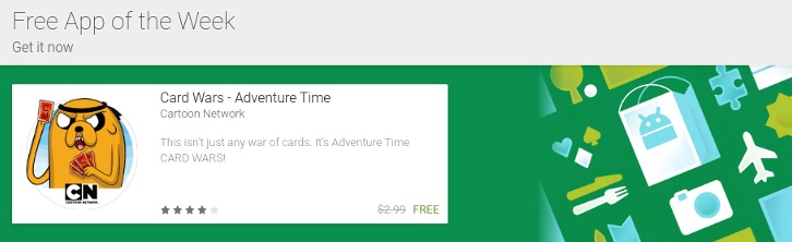 A nova seção aparece assim na Google Play