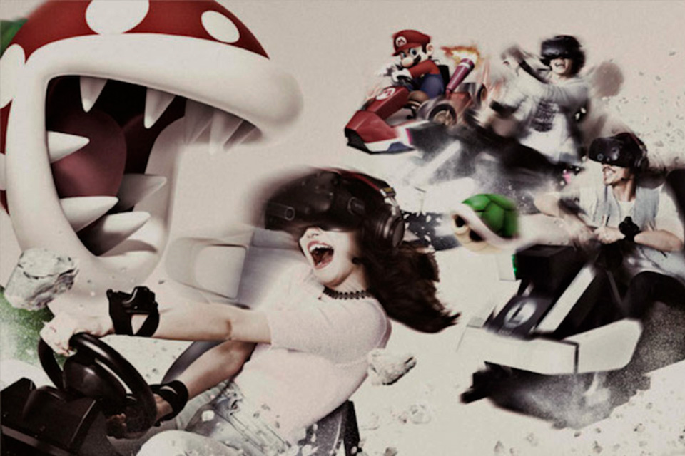 Imagem de Só no Japão: fliperama VR tem versões épicas de Mario Kart e Dragon Ball no tecmundo