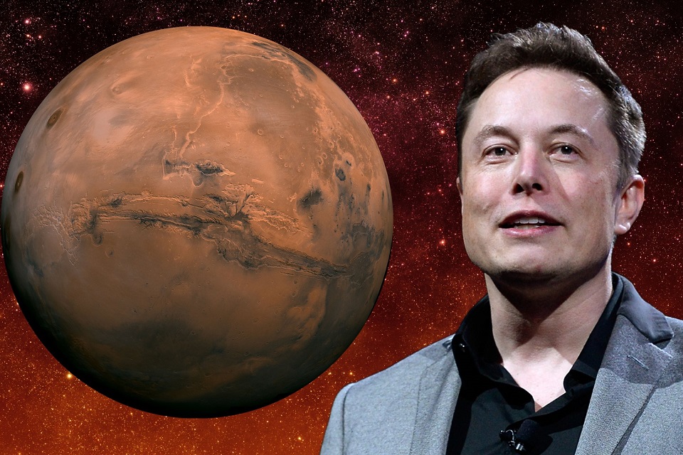 Imagem de Elon Musk, da Tesla e Space X, publica planos de colonização de Marte no tecmundo