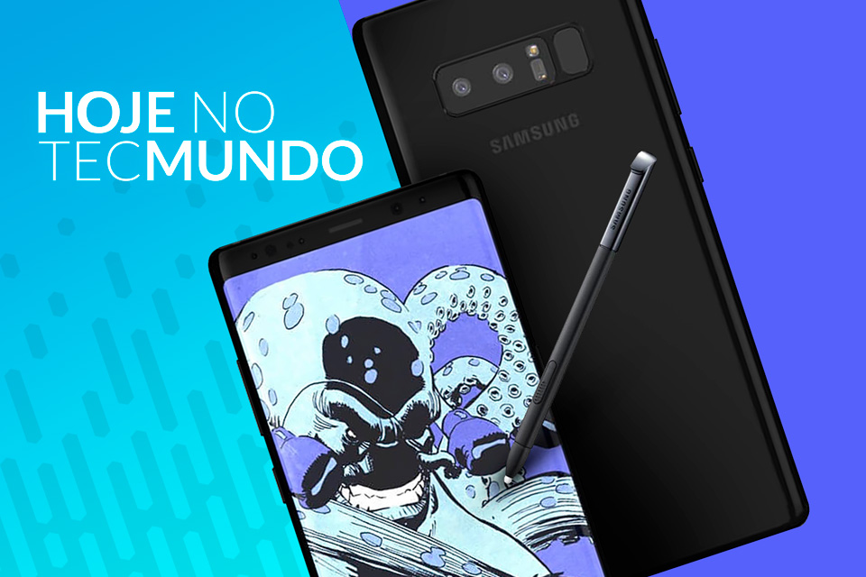 Imagem de Samsung revela data para o Galaxy Note 8 - Hoje no TecMundo no tecmundo