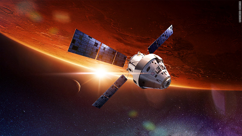 NASA já faz testes na nave espacial que pode levar o homem até Marte 22191134844508
