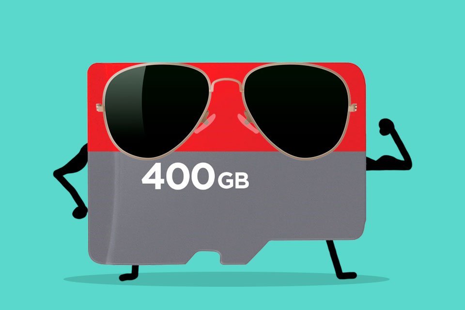Imagem de Com 400 GB, novo cartão microSD da SanDisk é o maior já lançado até agora no tecmundo