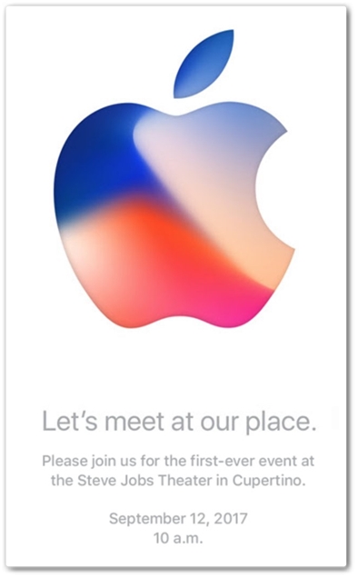 É oficial! iPhone 8 será apresentado pela Apple no dia 12 de setembro 31152222939318