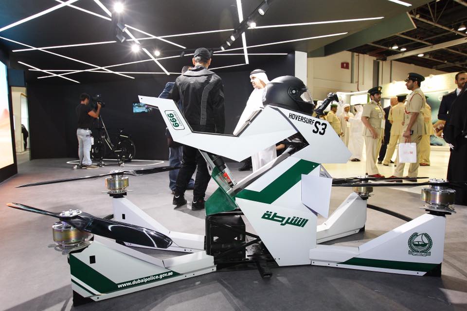 Imagem de Moto voadora pode ser a próxima novidade da polícia de Dubai; confira no tecmundo