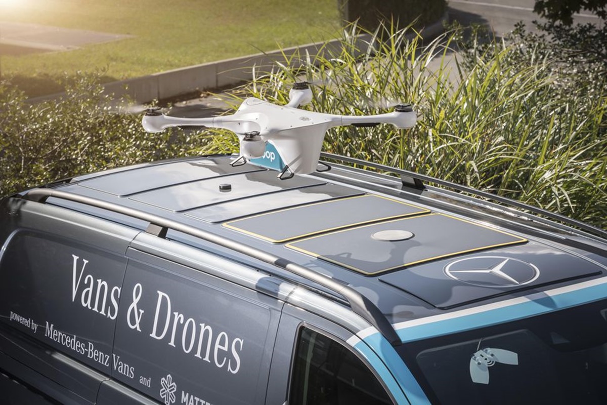 Imagem de Mercedes-Benz está usando drones para ajudar em entregas de itens na Suíça no tecmundo