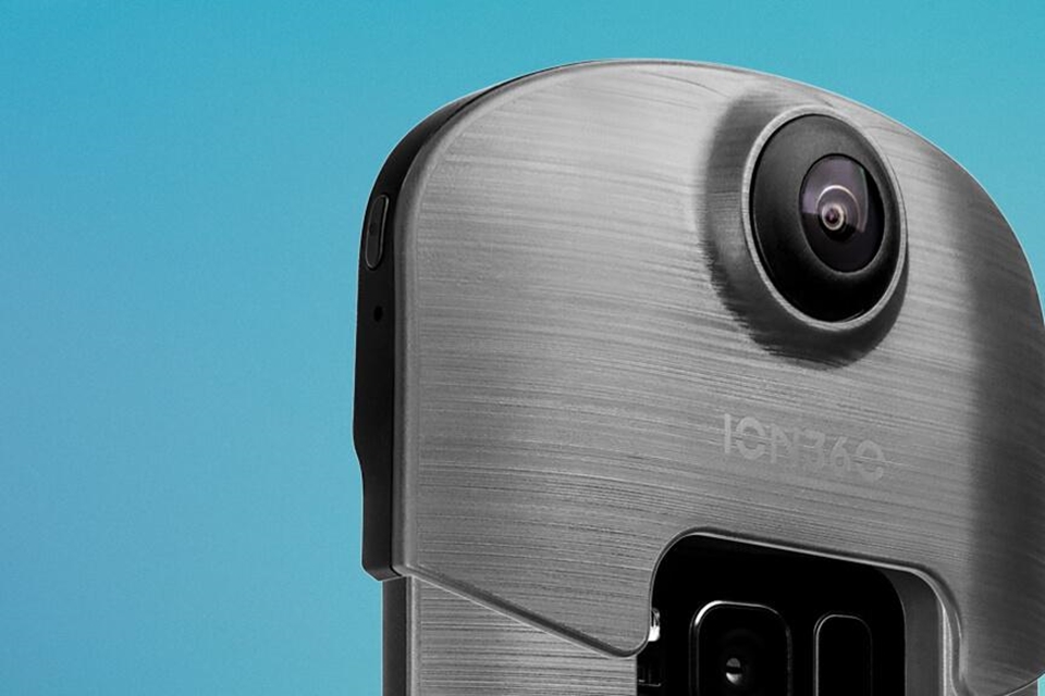Imagem de ION360: mistura de case com bateria e câmera grava vídeos 4K em 360° no tecmundo